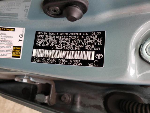 2021 TOYOTA PRIUS SPEC JTDKAMFU4M3131895