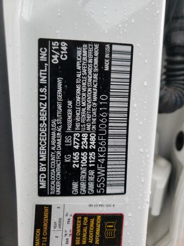 2015 MERCEDES-BENZ C300 55SWF4KB6FU066110