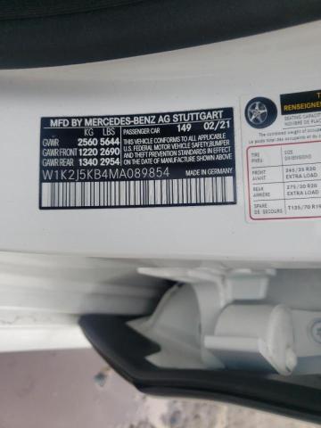 2021 MERCEDES-BENZ CLS 450 4M W1K2J5KB4MA089854