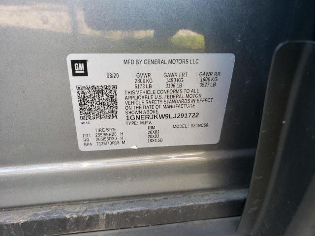2020 CHEVROLET TRAVERSE R 1GNERJKW9LJ291722