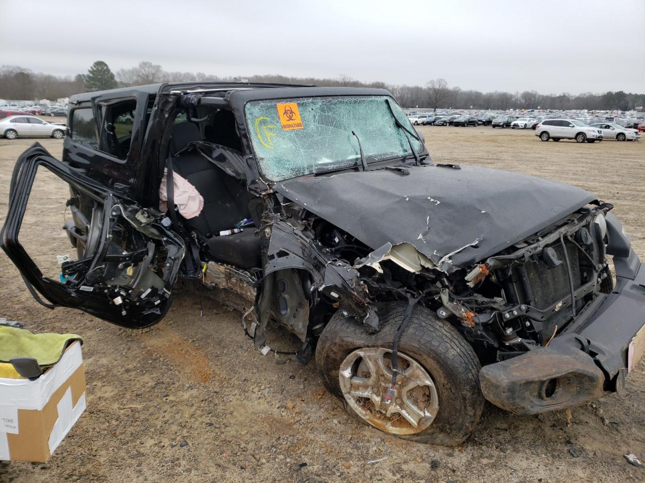 2019 Jeep Wrangler Unlimited Sport VIN: 1C4HJXDG0KW639172 Lot: 31805952