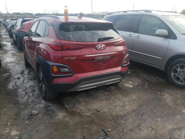 2021 HYUNDAI KONA LIMIT - KM8K3CA57MU654063