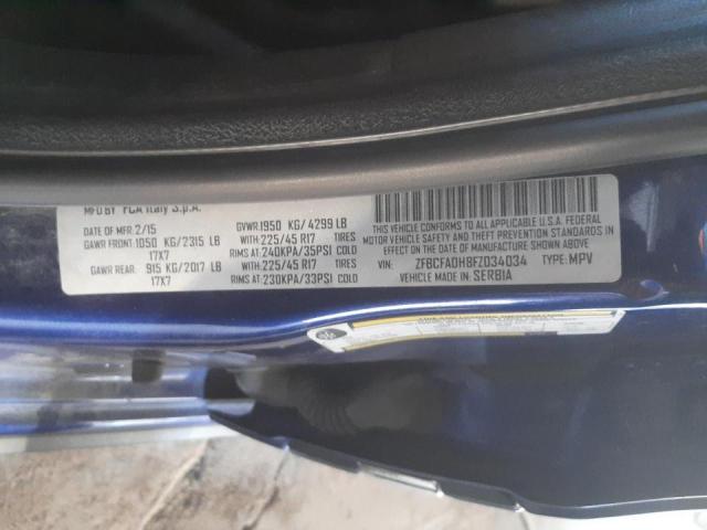 2015 FIAT 500L TREKK ZFBCFADH8FZ034034