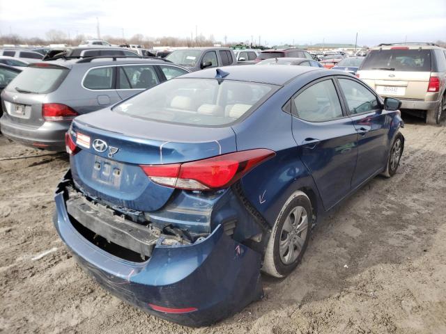 KMHDH4AE3GU502544 Hyundai Elantra Se 2016. Фото: 3
