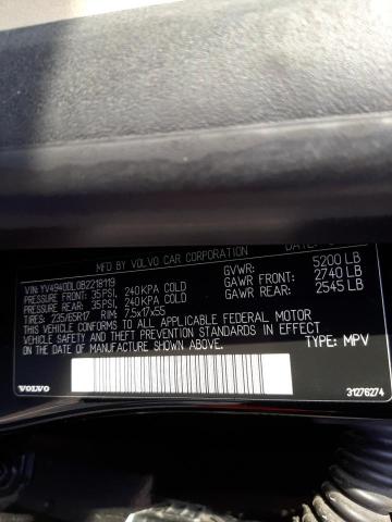 2011 VOLVO XC60 3.2 YV4940DL0B2218119