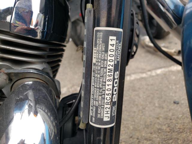 2006 HONDA VT750 C JH2RC50186M200041