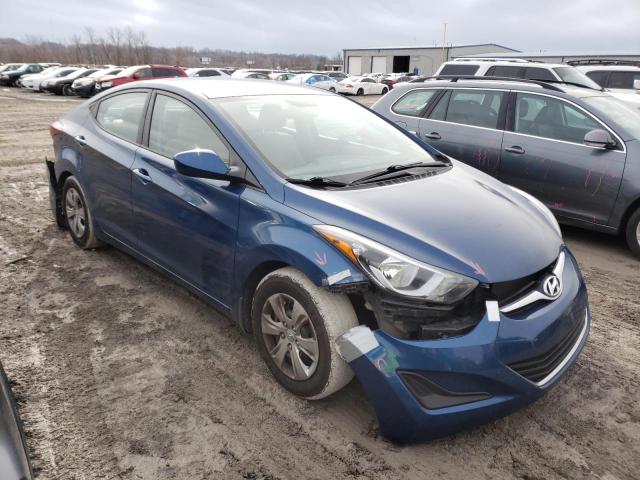 KMHDH4AE3GU502544 Hyundai Elantra Se 2016