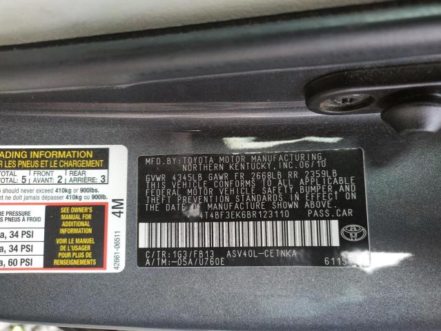 2014 TOYOTA 1/2 TON XL 4T4BF3EK6BR123110