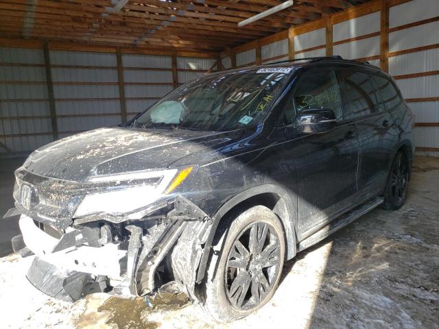 2021 HONDA PILOT BLAC 5FNYF6H79MB018137