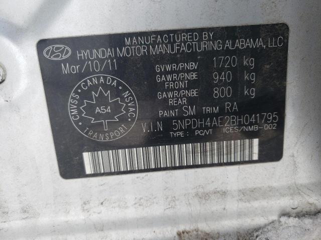 2011 HYUNDAI ELANTRA GL - 5NPDH4AE2BH041795