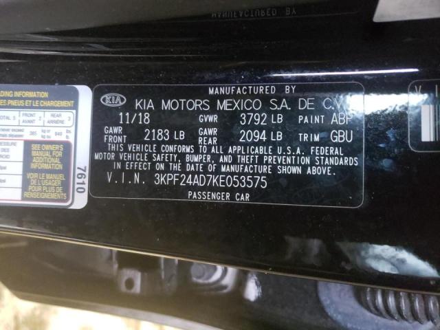 2019 KIA FORTE FE - 3KPF24AD7KE053575