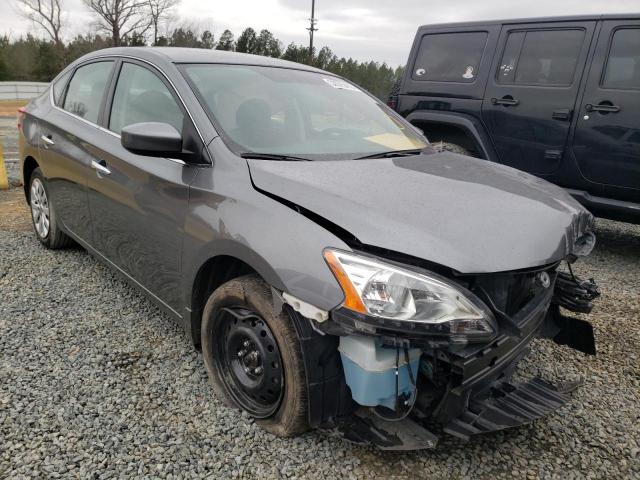 Salvage cars for sale from Copart Concord, NC: 2015 Nissan Sentra S