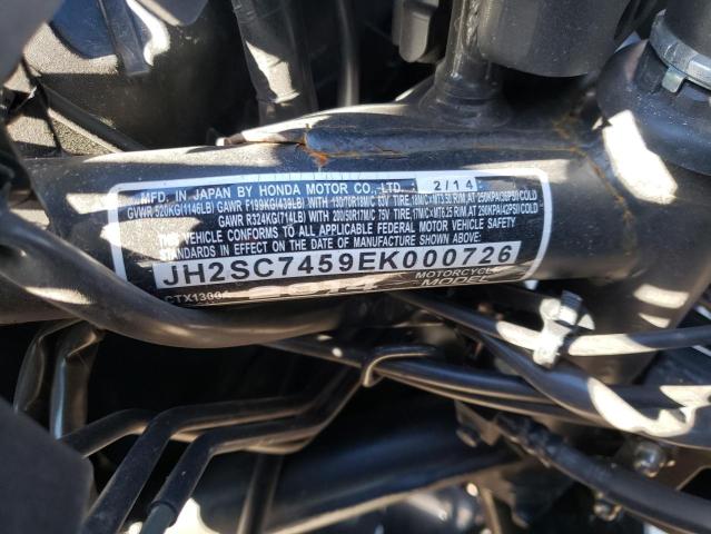2014 HONDA CTX1300 A JH2SC7459EK000726