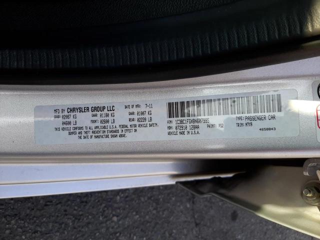 2011 CHRYSLER 200 TOURIN 1C3BC1FGXBN607995