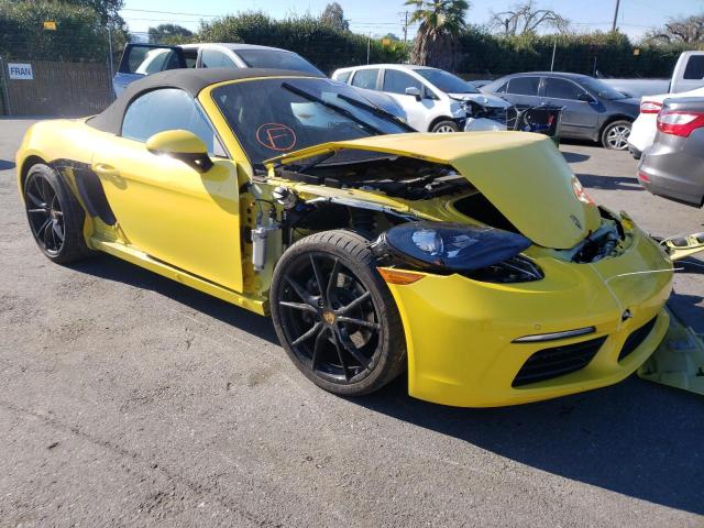 2018 PORSCHE BOXSTER WP0CA2A86JS210876