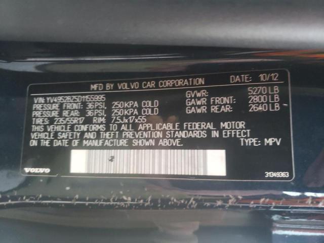 2013 VOLVO XC70 3.2 YV4952BZ5D1155995