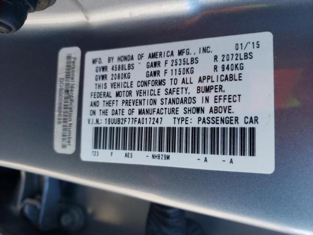 2015 ACURA TLX ADVANC 19UUB2F77FA017247