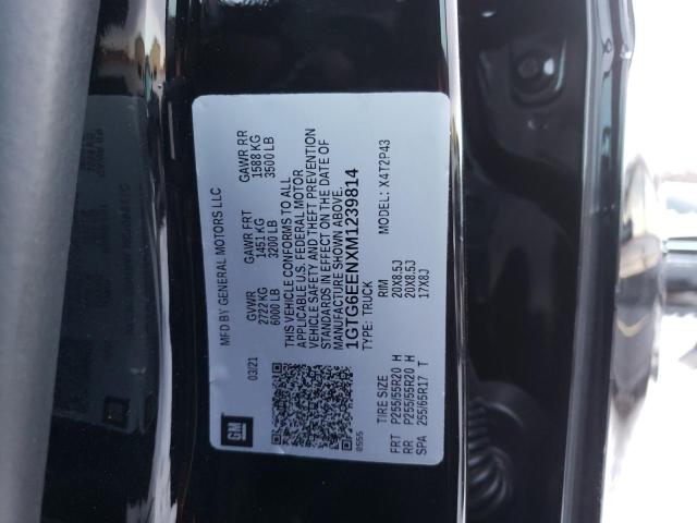 2021 GMC CANYON DEN 1GTG6EENXM1239814