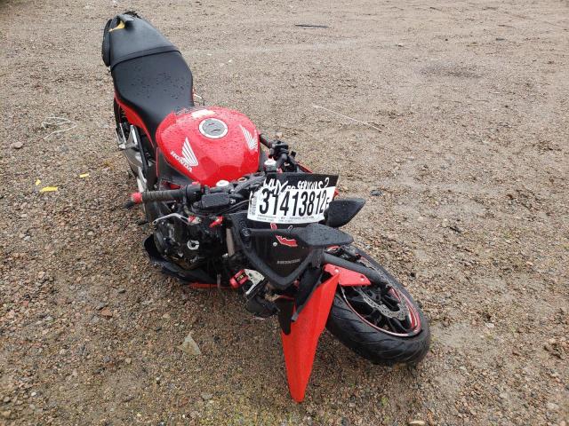Salvage motorcycles for sale at Charles City, VA auction: 2014 Honda CBR650 F