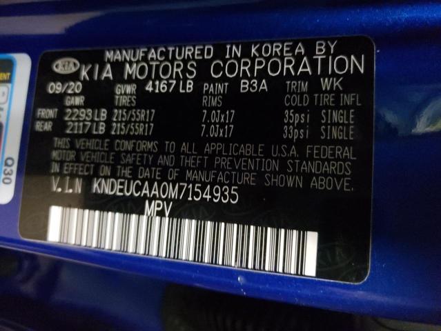 2021 KIA SELTOS S KNDEUCAA0M7154935