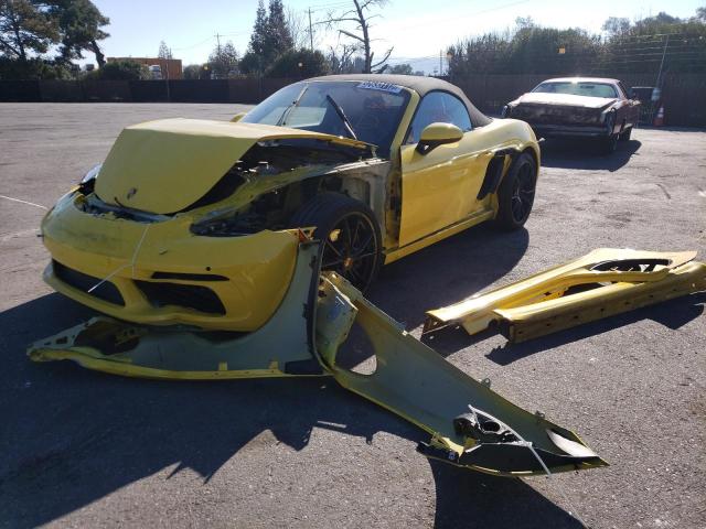 2018 PORSCHE BOXSTER WP0CA2A86JS210876