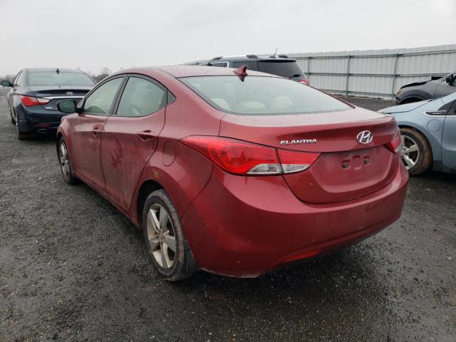 5NPDH4AE7DH236276 Hyundai Elantra Gl 2013. Фото: 2