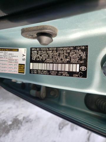 JTDKBRFU3J3083733 Toyota Prius 2018. Фото: 9