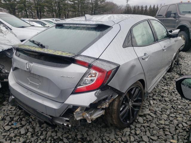 Vin: shhfk7h4xmu421864, lot: 42516405, honda civic sport 20214