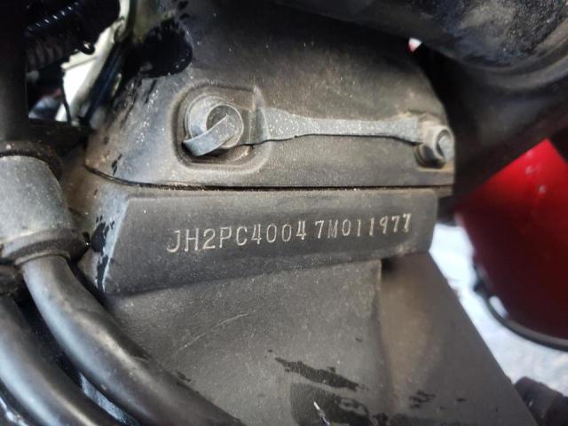 2007 HONDA CBR600 RR JH2PC40047M011977