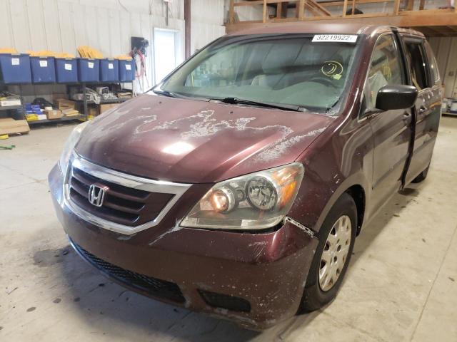2010 HONDA ODYSSEY LX - 5FNRL3H23AB059620