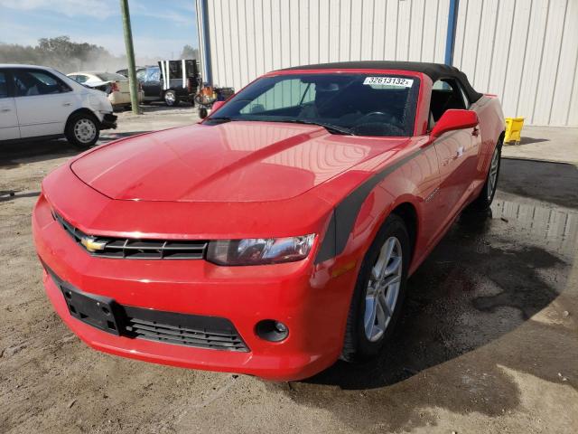 2015 CHEVROLET CAMARO LT - 2G1FD3D38F9257399