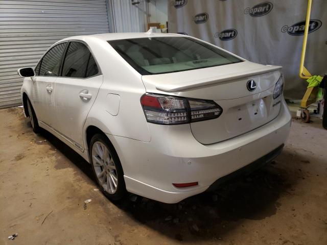 2010 LEXUS HS 250H JTHBB1BA8A2016272