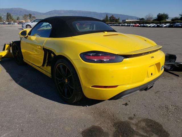 2018 PORSCHE BOXSTER WP0CA2A86JS210876
