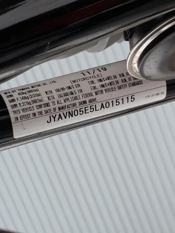 2020 YAMAHA XVS950 CU JYAVN05E5LA015115