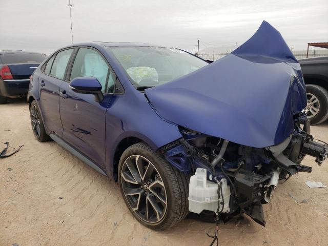 Salvage cars for sale from Copart Andrews, TX: 2020 Toyota Corolla XS