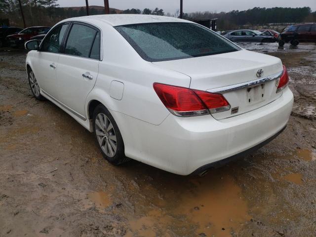 2011 TOYOTA AVALON BAS 4T1BK3DB8BU394404
