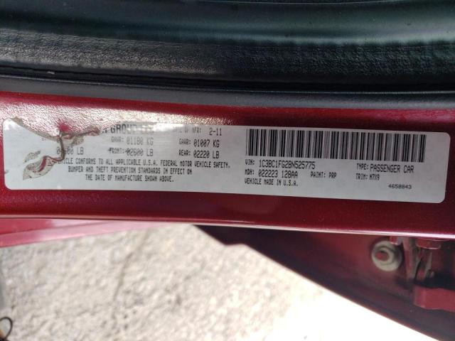 2011 CHRYSLER 200 TOURIN 1C3BC1FG2BN525775