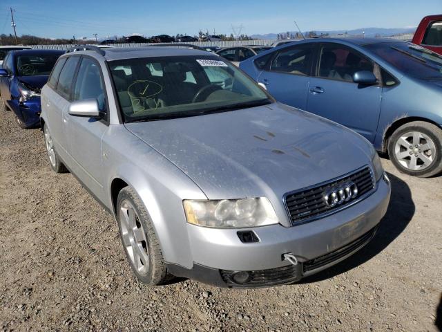 Salvage cars for sale from Copart Anderson, CA: 2003 Audi A4 1.8T AV