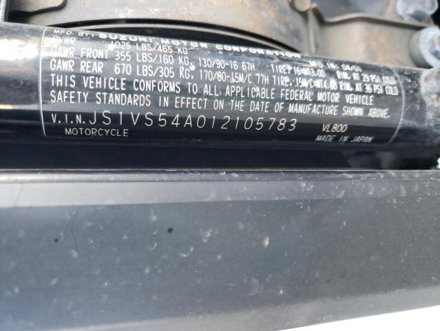 2001 SUZUKI INTRUDER JS1VS54A012105783