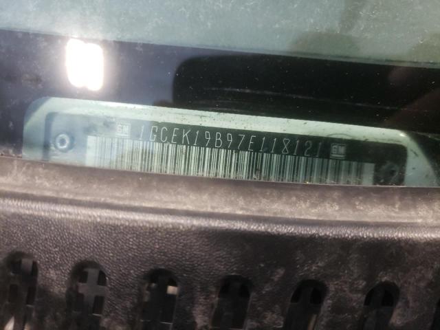 1GCEK19B97E118121 Chevrolet Silverado 2007. Фото: 9