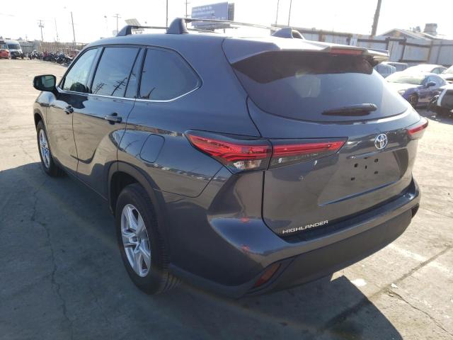 2021 TOYOTA HIGHLANDER 5TDCZRAH7MS528312