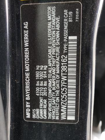 2015 MINI COOPER S C WMWZC5C57FWT38162