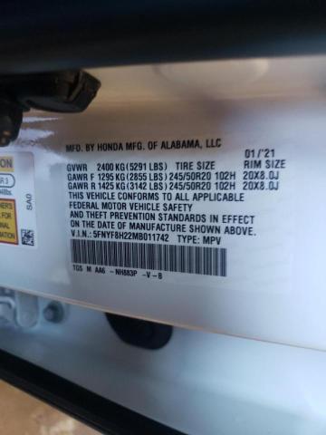 2021 HONDA PASSPORT S 5FNYF8H22MB011742