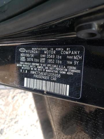 2015 HYUNDAI ACCENT GS KMHCT5AE4FU205958