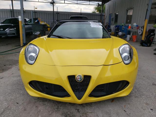 2016 ALFA ROMEO 4C SPIDER ZARBAAB45GM175865