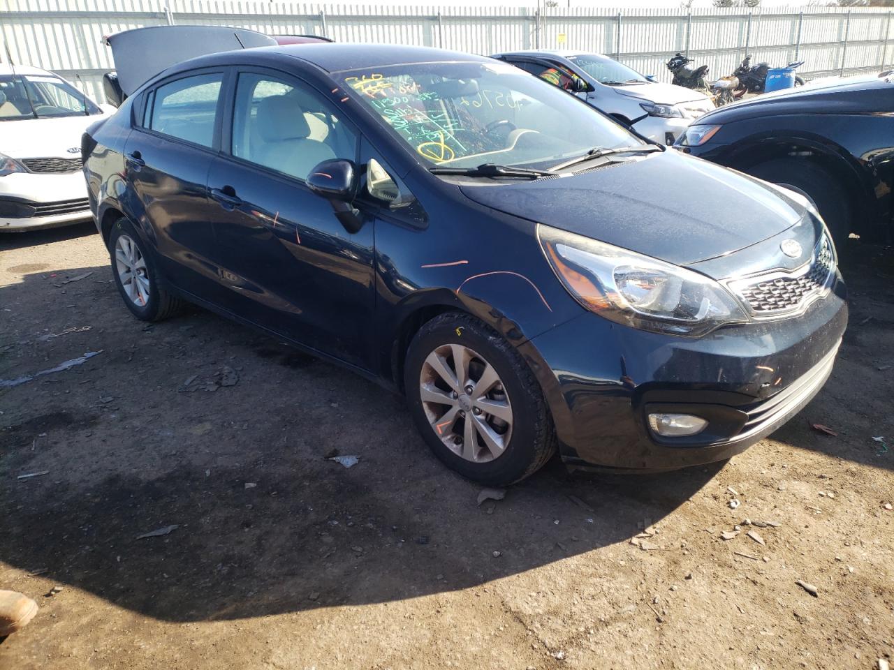 12 Kia Rio Ex For Sale At Copart Pennsburg Pa Lot Salvagereseller Com