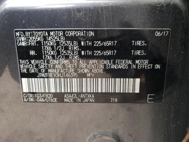 2017 TOYOTA RAV4 LE JTMZFREV3HJ146395
