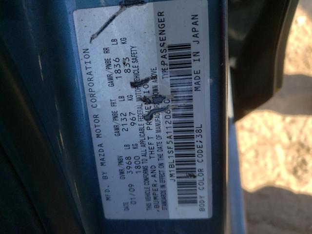 2010 MAZDA 3 I JM1BL1SF5A1120640