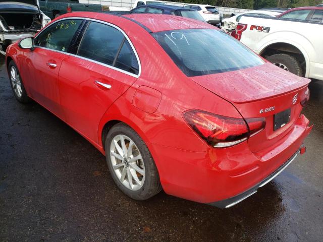 2020 MERCEDES-BENZ A 220 4MAT WDD3G4FB3LW036944