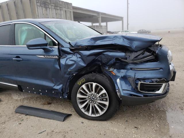 2019 LINCOLN NAUTILUS S 2LMPJ6K97KBL40838